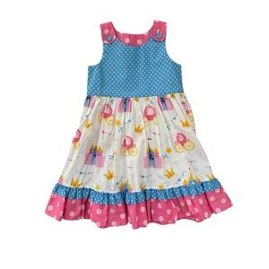 Eleanor Rose NWOT Princess Print Rosemary Dress 7-8